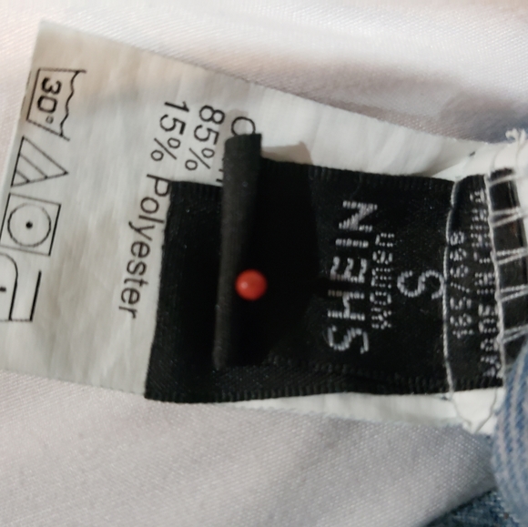 NWOT SHEIN Denim Jacket, distressing throughout,  crop jacket Small NEW - Picture 7 of 9